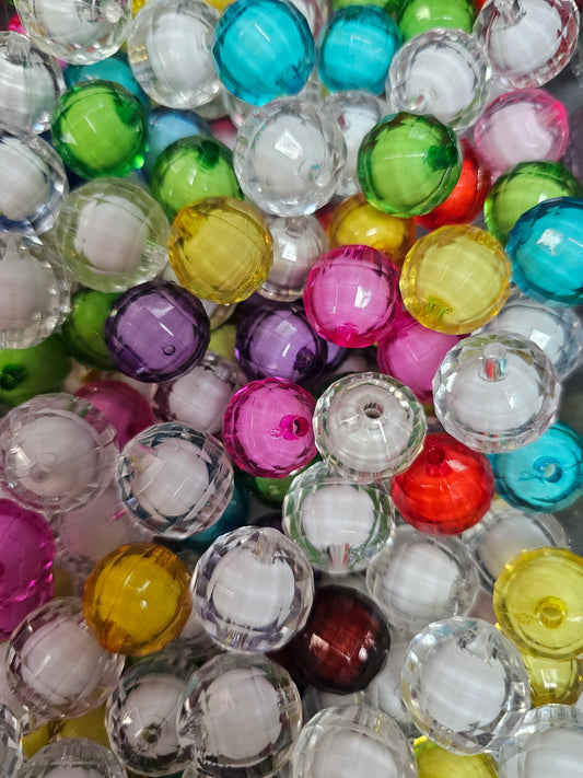 Double Layer Disco Beads