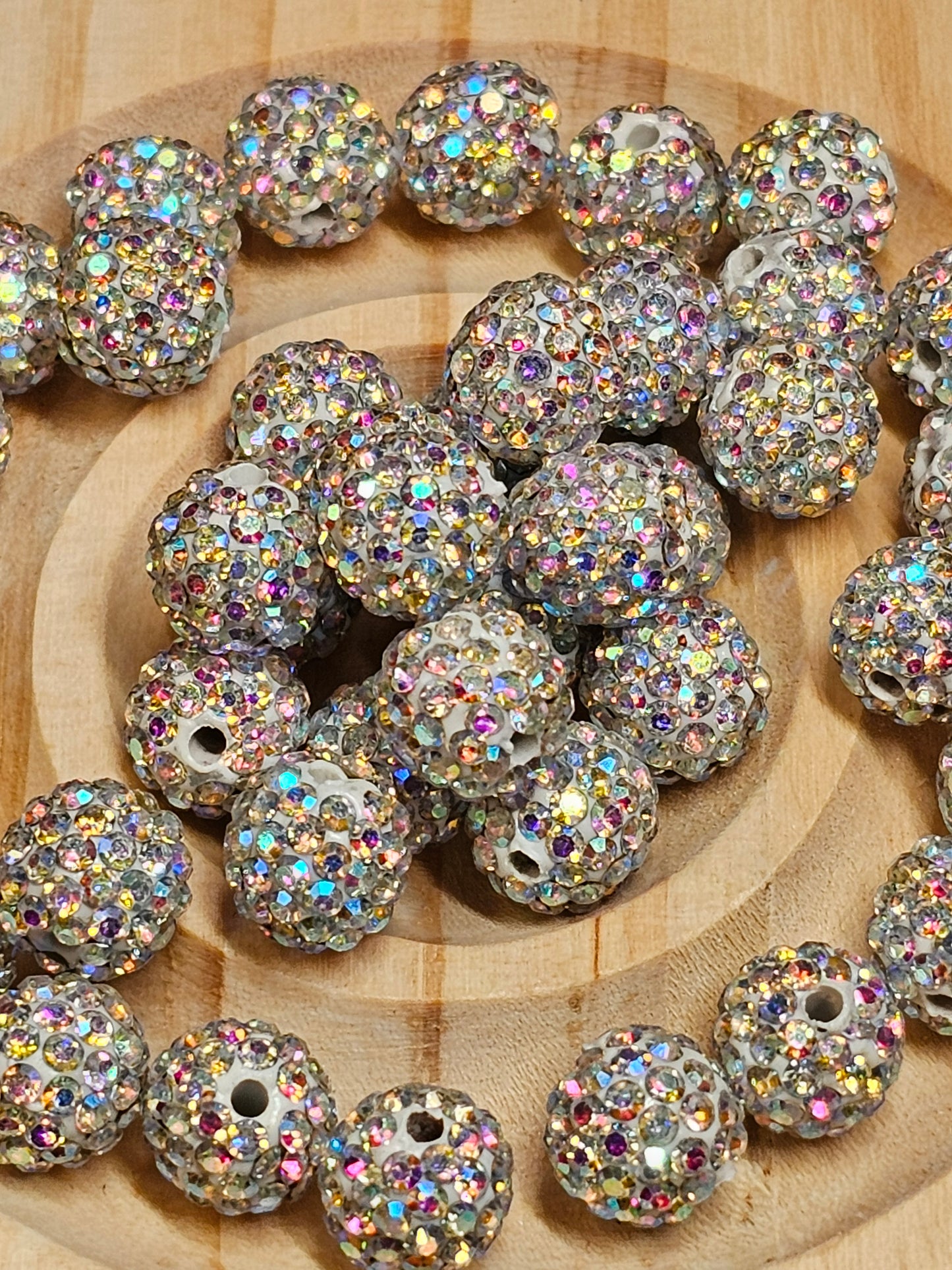 10mm Rhinestone Beads