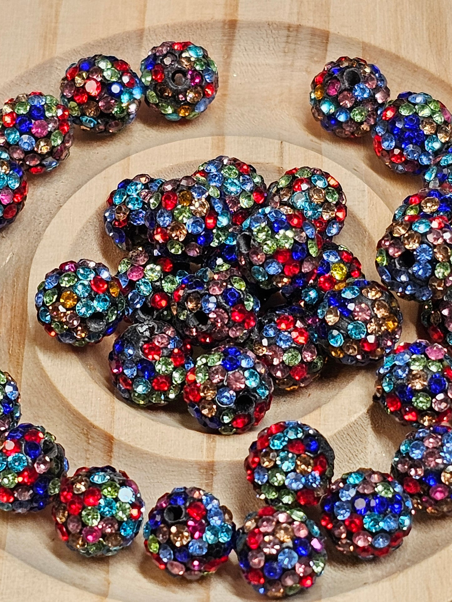 10mm Rhinestone Beads