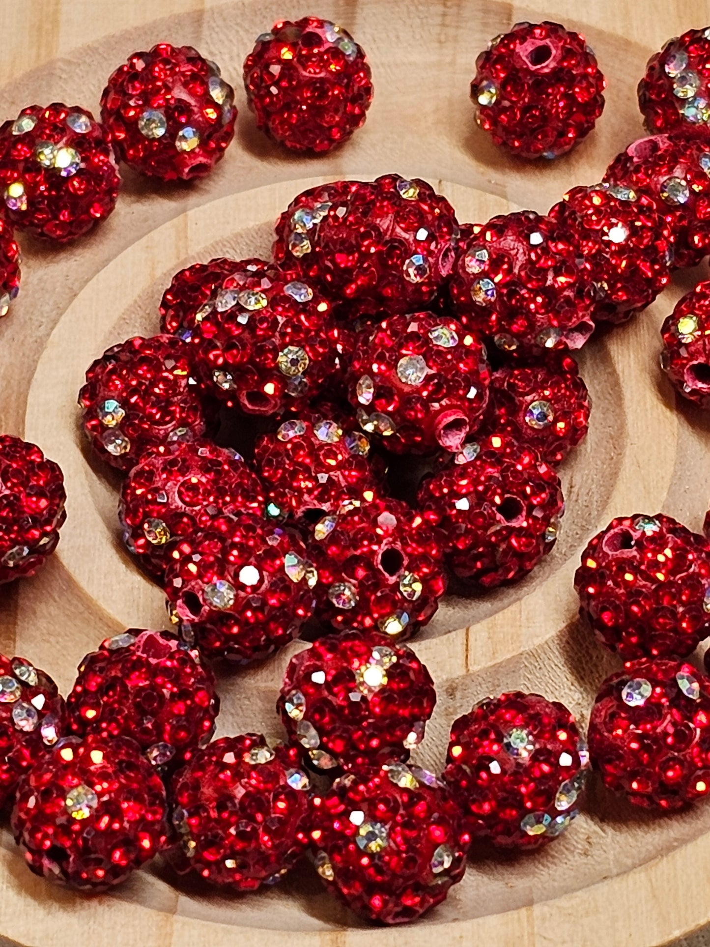 10mm Rhinestone Beads