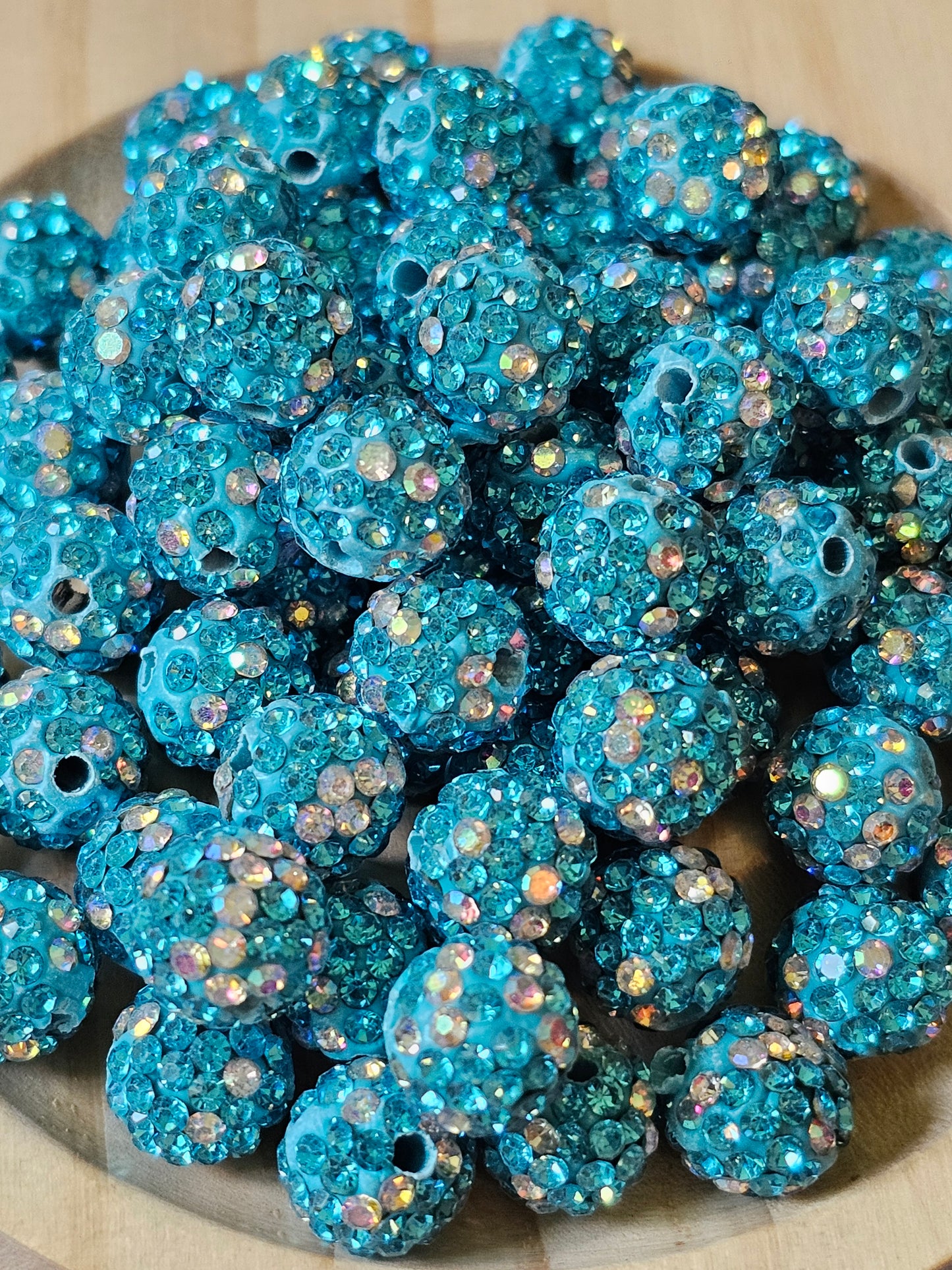 10mm Rhinestone Beads