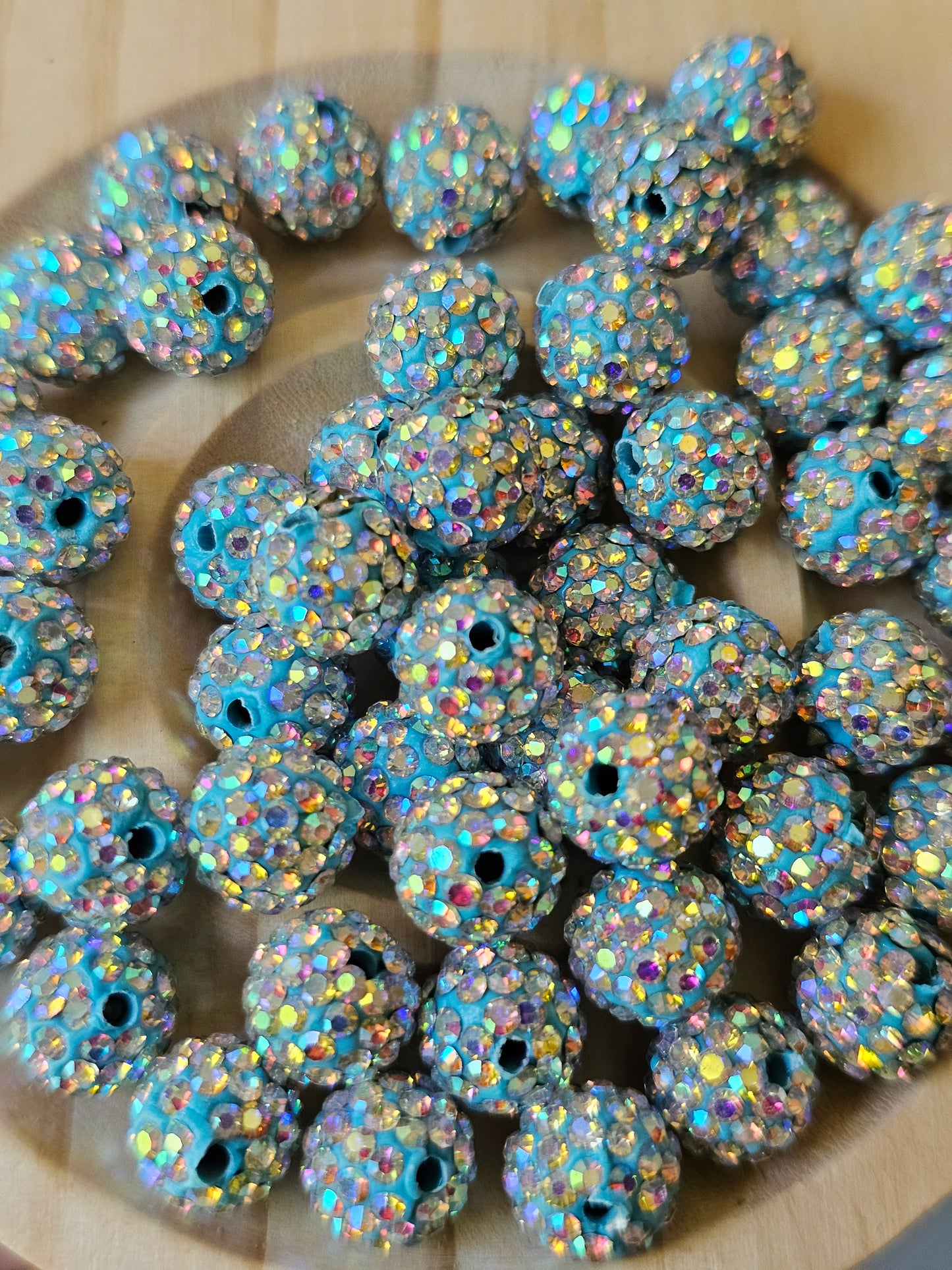 10mm Rhinestone Beads
