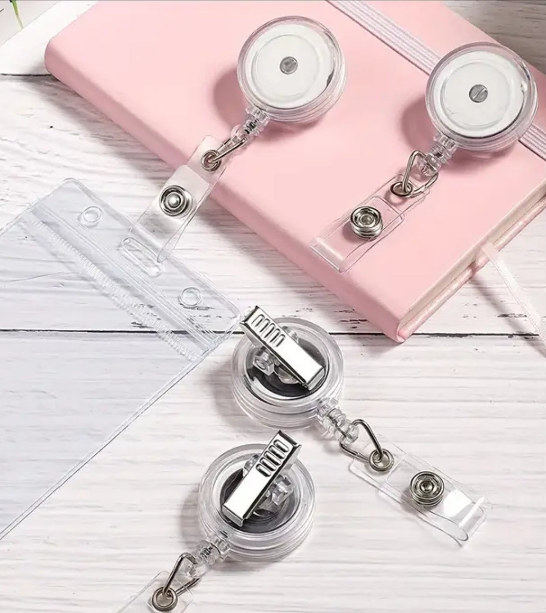 Alligator Clips Badge Reel