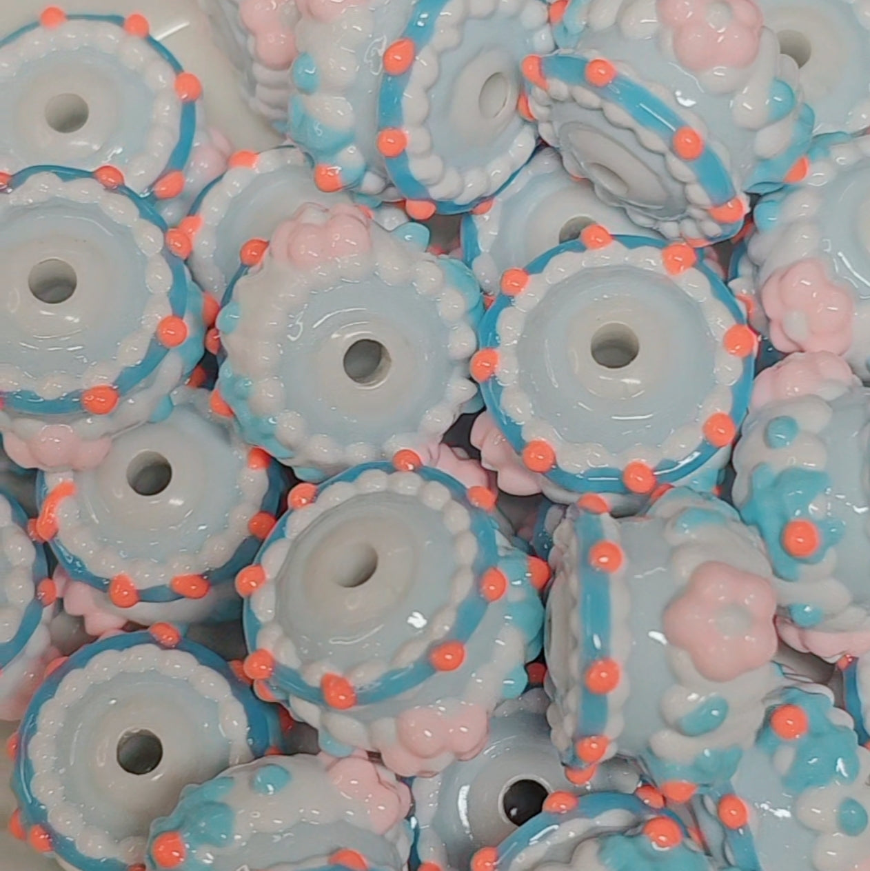 Painted beads