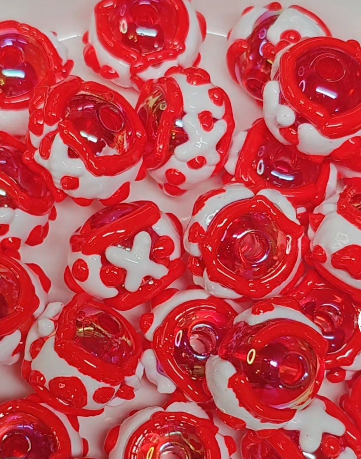 Painted beads