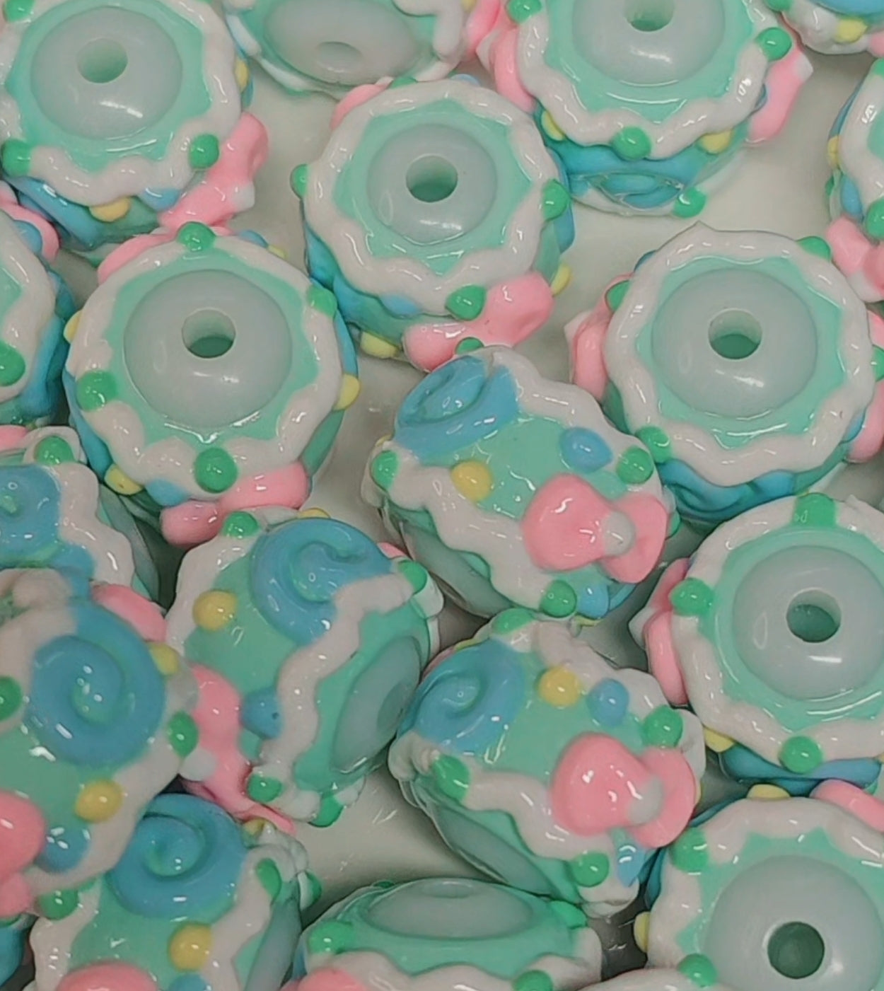 Painted beads