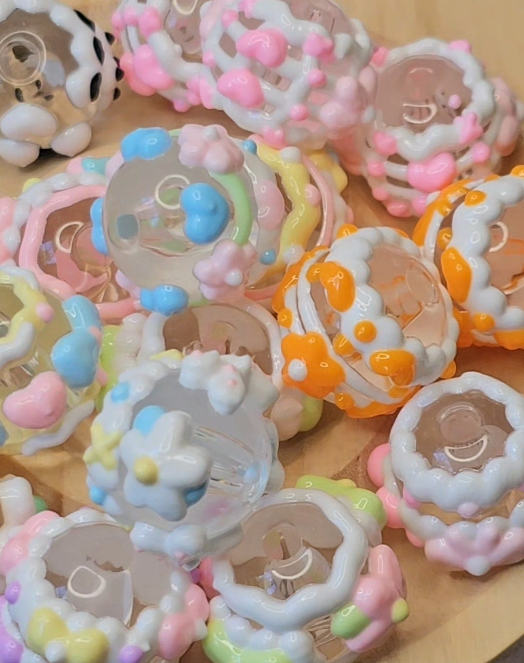 Painted beads