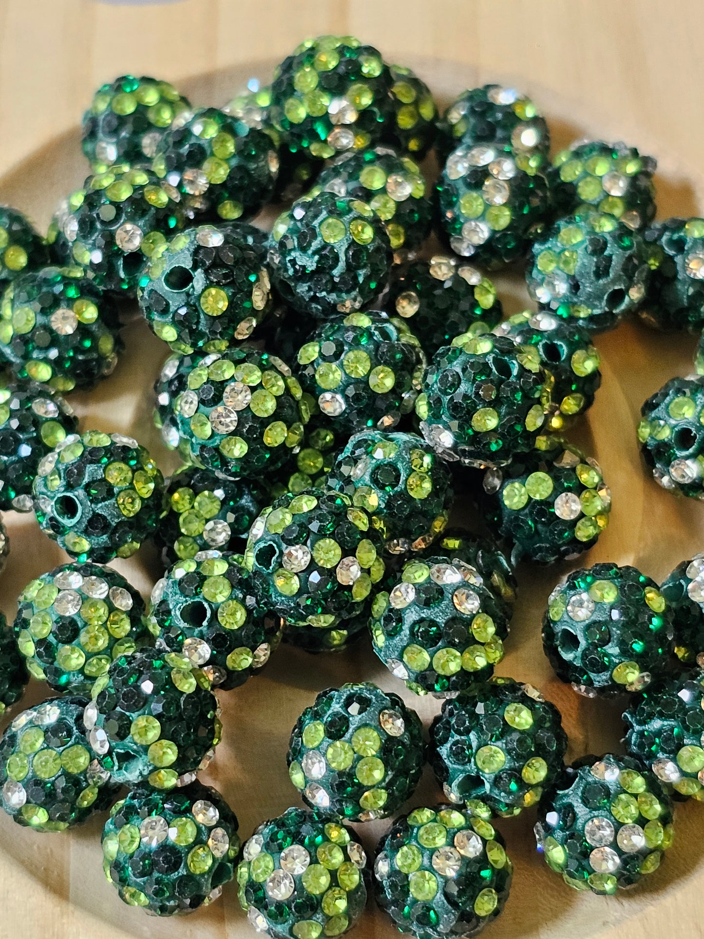 10mm Rhinestone Beads